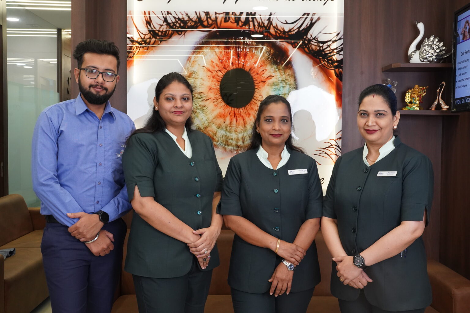 Trivision Eye Hospital Admin Team at Work